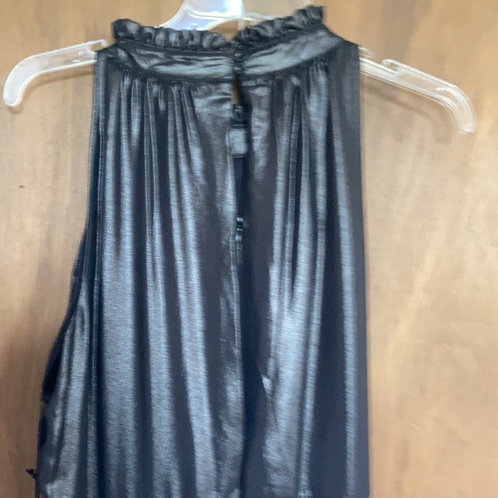 Simply Vera Vera wang pleated bottom fit & flare black dress XL - Picture 10 of 16